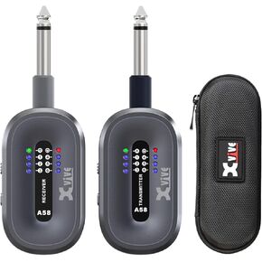 Xvive A58 Wireless Guitar System with 5.8GHz Transmitter and Receiver