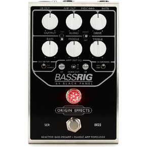 BassRig '64 Black Panel Bass Preamp Pedal