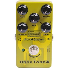 نغمة المزمار Aural Dream Oboe Tone A Synthesizer Guitar Effect Pedal تتضمن المزمار، قرن المزمار 16 بوصة، قرن المزمار 8 بوصة وقرن المزمار 4 بوصة مع وحدة الاهتزاز، تجاوز حقيقي. in Kuwait