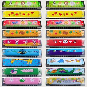 18Pcs Harmonica for Kids Birthday Party Favor, Kids Harmonica Toy Gift, 16 Holes Toddler Harmonicas, Party Favors for Kids Goodie Bags, Ideal Party Favors for Kids Goodie Bags and Stuffers