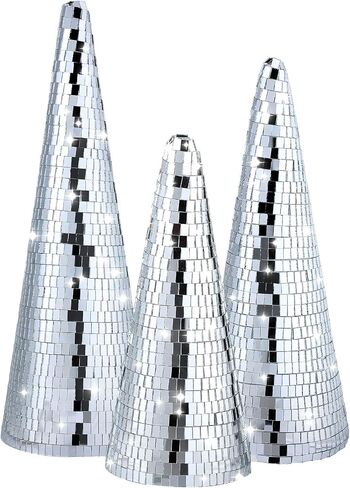 3 Pcs Patriotic Table Decorations 4th of July Cone Trees Red White Blue Velvet Cone Tree American Flag Tabletop Ornament for Memorial Independence Day Table Centerpieces Tiered Tray Gifts in Saudi Arabia