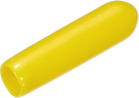uxcell 15pcs Rubber End Caps 7mm ID PVC Vinyl Round End Cap Cover Screw Thread Protectors Clear in Saudi Arabia
