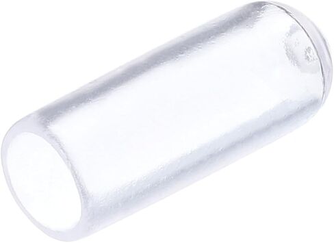 uxcell 15pcs Rubber End Caps 7mm ID PVC Vinyl Round End Cap Cover Screw Thread Protectors Clear in Saudi Arabia