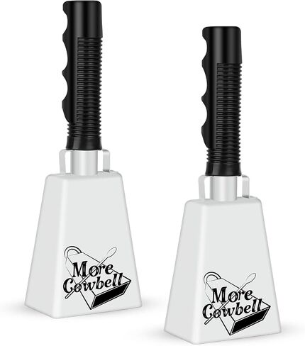 Cow Bell, Cow Bells Noise Makers, Cow Bells for Sporting Events to Make Big Noise, Cowbell with Handle for Football Games, Graduation, Party, school, Farm, Percussion Music(Flag,1 Pcs) in Saudi Arabia