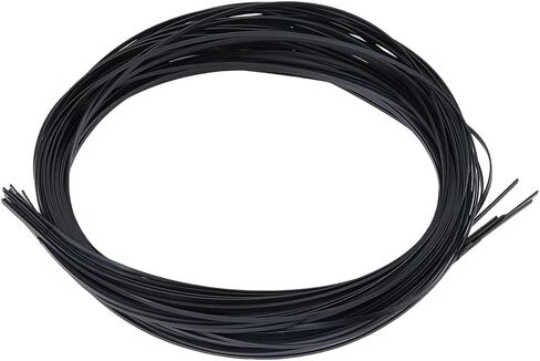 SUPERFINDINGS 20Pcs 1700x2x0.8mm Plastic Guitar Binding Purfling Strip Black Guitar Bindings Decorative Guitar Elastic Binding Trim for Acoustic Classical Guitar Binding Edge Trim in Saudi Arabia