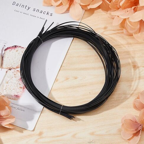 SUPERFINDINGS 20Pcs 1700x2x0.8mm Plastic Guitar Binding Purfling Strip Black Guitar Bindings Decorative Guitar Elastic Binding Trim for Acoustic Classical Guitar Binding Edge Trim in Saudi Arabia