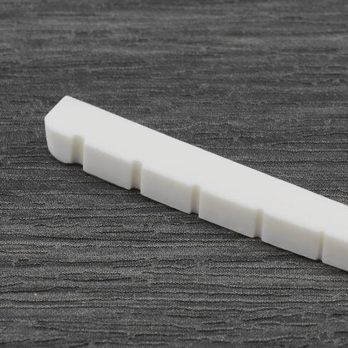 SING F LTD Guitar Bone Nuts Compatible with Stratocaster Compatible with Telecaster And Other Electric Guitars Guitar Slotted Bone Nut 42 x3.5 x 5.3mm in Saudi Arabia