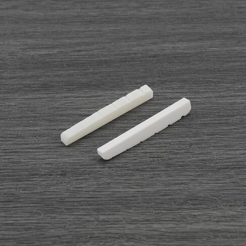 SING F LTD Guitar Bone Nuts Compatible with Stratocaster Compatible with Telecaster And Other Electric Guitars Guitar Slotted Bone Nut 42 x3.5 x 5.3mm in Saudi Arabia