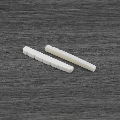 SING F LTD Guitar Bone Nuts Compatible with Stratocaster Compatible with Telecaster And Other Electric Guitars Guitar Slotted Bone Nut 42 x3.5 x 5.3mm in Saudi Arabia