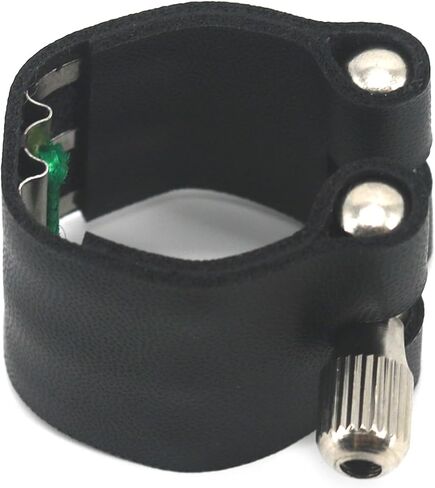 Single Screw Adjustment Leathers Saxophone Fastener Clip Sax Clamp Saxophone Ligature for Saxophone Mouthpiece in Saudi Arabia