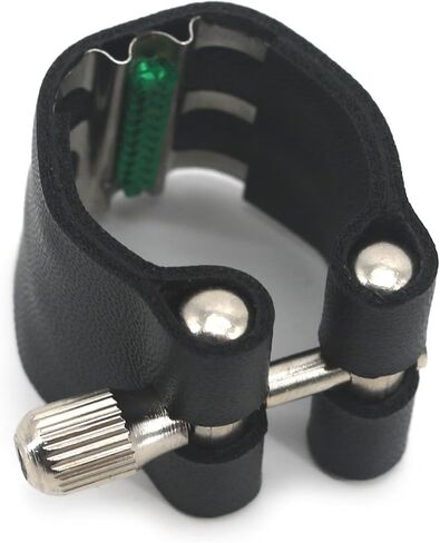 Single Screw Adjustment Leathers Saxophone Fastener Clip Sax Clamp Saxophone Ligature for Saxophone Mouthpiece in Saudi Arabia