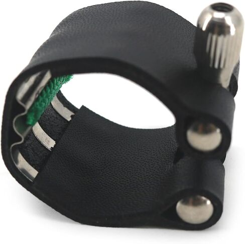Single Screw Adjustment Leathers Saxophone Fastener Clip Sax Clamp Saxophone Ligature for Saxophone Mouthpiece in Saudi Arabia