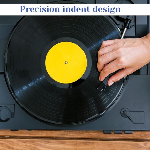 12 Inch Turntable Slipmat, Slipmats for Vinyl Turntable, Turntable Platter Mat, Black Silicone Turntable LP Universal Slipmat, Record Player Mat, Turntable Rubber Mat for all LP Vinyl Record Players in Saudi Arabia