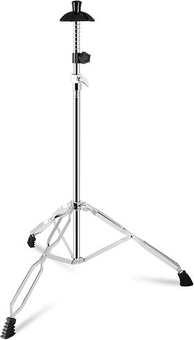 EASTROCK Trombone Stand, Retractable Height Adjustment, Triangular Stable Construction for Standard-sized Trombone Silver in Saudi Arabia
