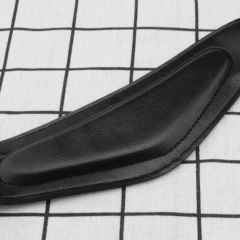 Saxophone Neck Strap with Ergonomic Design Leather Soft Thick Pad & Metal Swivel Hook Adjustable Sax Strap for Soprano Alto Tenor Bass Clarinet Bassoon Black in Saudi Arabia