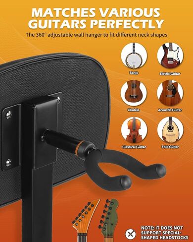 STRICH Guitar Stool with Backrest and Seat Cushion Height Adjustable, Guitar Chair with Hanger for Acoustic, Electric & Bass Guitars, Drum Throne for Adults, Drummer, and Guitarist, SGT-30 in Saudi Arabia