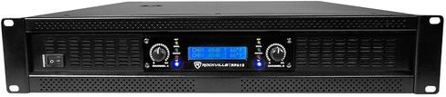 Rockville RPA12 5000W Peak / 1400W RMS 2-Channel Power Amplifier, Rack Mountable - Perfect for Live Sound, Pro Audio, DJs in Saudi Arabia