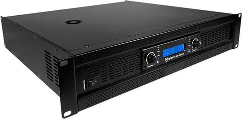 Rockville RPA12 5000W Peak / 1400W RMS 2-Channel Power Amplifier, Rack Mountable - Perfect for Live Sound, Pro Audio, DJs in Saudi Arabia