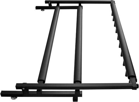 حوامل جيتار متعددة، 9 رفوف تخزين للجيتار للقيثارات الصوتية المتعددة، حامل عرض جيتار عالمي قابل للطي مع قطعتين من كابو الجيتار in Kuwait