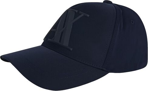 Armani Exchange Men's 3D Rubber Ax Tonal Logo Hat in Saudi Arabia