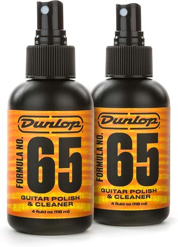 JIM DUNLOP Formula 65 Polish & Cleaner 4oz-2 Pack (2P654) in Saudi Arabia