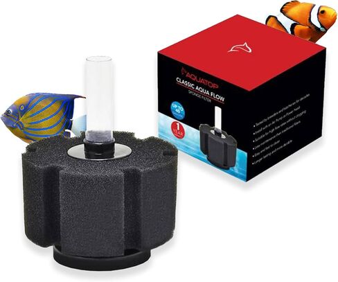 Aquatop Internal Sponge Filter for Aquariums up to 10 Gallon Tanks, CAF-10 in Kuwait