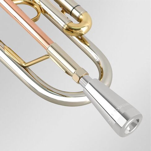 EASTROCK trumpet mouthpiece1.5C Trumpet Mouthpiece Brass Bullet Shape Instrument Accessories Silver in Saudi Arabia