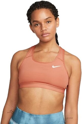 Nike Women's Medium Support Non Padded Sports Bra with Band (as1, Alpha, l, Regular, Regular, Pinksicle/Pink Oxford) in Saudi Arabia