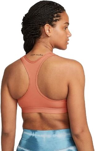 Nike Women's Medium Support Non Padded Sports Bra with Band (as1, Alpha, l, Regular, Regular, Pinksicle/Pink Oxford) in Saudi Arabia