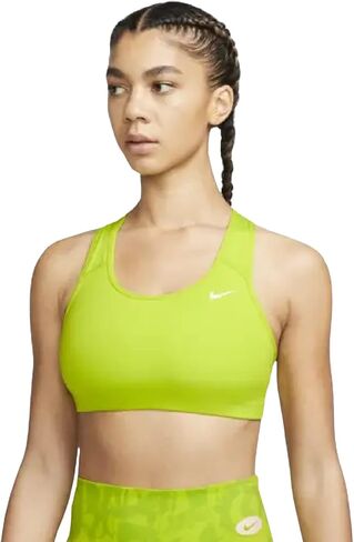 Nike Women's Medium Support Non Padded Sports Bra with Band (as1, Alpha, l, Regular, Regular, Pinksicle/Pink Oxford) in Saudi Arabia