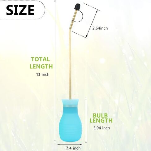 Powder Duster/Large Diatomaceous Earth Bulb Duster/Powder Applicator - Eco-Safe - Larger 8 OZ Diatomaceous Earth Bulb Duster/Applicator (green) in Saudi Arabia