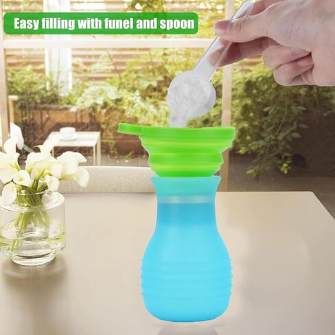 Powder Duster/Large Diatomaceous Earth Bulb Duster/Powder Applicator - Eco-Safe - Larger 8 OZ Diatomaceous Earth Bulb Duster/Applicator (green) in Saudi Arabia