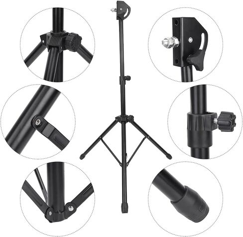 Bnineteenteam Metal Tripod Dumb Drum Stand Practice Pad Rack Bracket Support Percussion Accessory Playing Accessories in Saudi Arabia