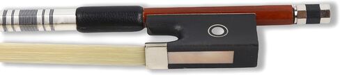Violin bow 4/4 3/4 1/2 1/4 1/8 size Brazilwood Ebony Frog Pearl Inlay Natural HorseHair Lightweight (3/4 size) in Kuwait