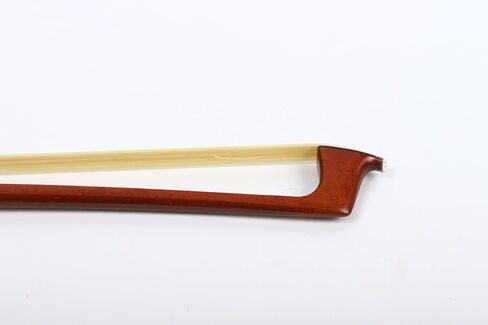 Violin bow 4/4 3/4 1/2 1/4 1/8 size Brazilwood Ebony Frog Pearl Inlay Natural HorseHair Lightweight (3/4 size) in Kuwait