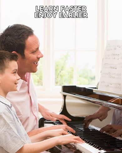 STRICH Piano Keyboard Note Labels Piano Keyboard Stickers for Beginner, 88-Key Full Size, Removable Piano Keyboard Note Labels for Learning, No Need Stickers, Reusable, Comes with Box (Rainbow Colors) in Saudi Arabia