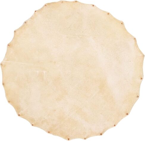 Goatskin Drum Head,Goat Skin Drum Head Bongo for Bongo Shaman Drums Djembe Replacement Parts Accessories in Saudi Arabia