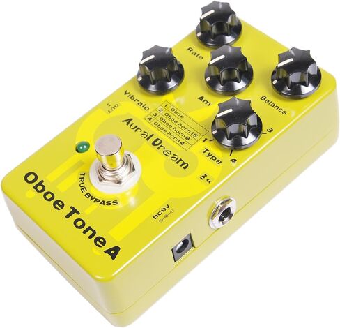 نغمة المزمار Aural Dream Oboe Tone A Synthesizer Guitar Effect Pedal تتضمن المزمار، قرن المزمار 16 بوصة، قرن المزمار 8 بوصة وقرن المزمار 4 بوصة مع وحدة الاهتزاز، تجاوز حقيقي. in Kuwait