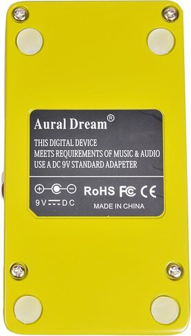 نغمة المزمار Aural Dream Oboe Tone A Synthesizer Guitar Effect Pedal تتضمن المزمار، قرن المزمار 16 بوصة، قرن المزمار 8 بوصة وقرن المزمار 4 بوصة مع وحدة الاهتزاز، تجاوز حقيقي. in Kuwait