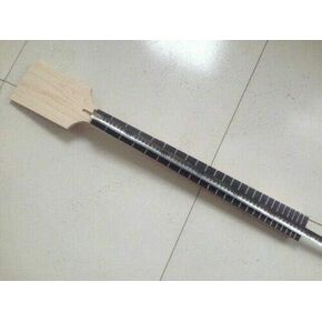 Yinfente Bass guitar neck 24fret 30 inch Canada Maple neck With Rosewood Fretboard Block Inlay Paddle Head Blank
