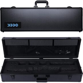 GEEK Professional Hard Case for Roland Aerophone AE-30 Suitcase Digital Wind Instrument Handled Case Full Protection Big Volume for Packing Aerophone Body Batteries Accessories (AE-30&Black)