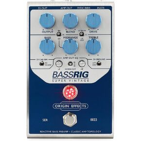 BassRig Super Vintage Bass Preamp Pedal