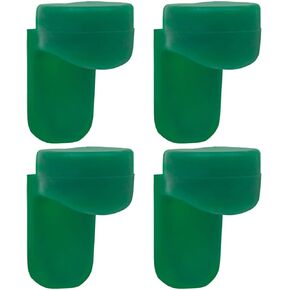 ifundom 4pcs Thumb Rest Cushion, Soft Silicone Clarinet Oboe Thumb Rest Cushion Thumb Protector for Most Clarinets Oboes, Green