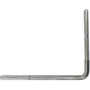 Cowbell Mounting Arm 8.5mm-10mm Percussion Mount Rod Long Cowbell Mount L-Rod Attachment for Drum Set Jam Blocks Tambourine Mount