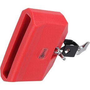 Yibuy Red Plastic Percussion Instruments Block for Latin Drum Instrument Big Size