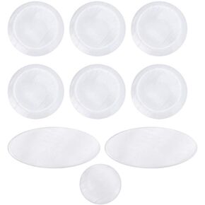 Sax Finger Buttons, 9Pcs/Set Exquisite Sax Key Button Inlays for Alto Tenor Soprano Saxophone Accessory