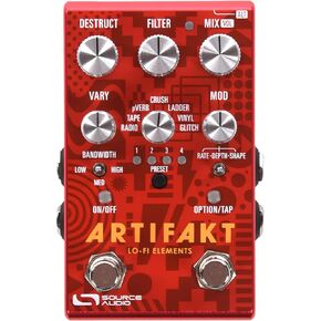 Source Audio Artifakt Lo-fi Elements Multi-effects Pedal