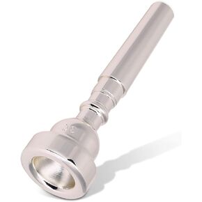 Bach Trumpet Mouthpiece 3C, New Silver Gold Plated Trumpet Mouthpiece 3C Size for Musical Instrument Accessory