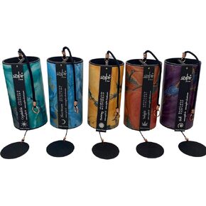 Zaphir jeweled color 5 Chime Set: Spring - Summer - Autumn - Winter - inbetween season