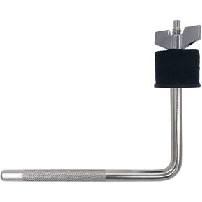Cymbal L-Arm Cymbal Boom Arm Cymbal L-Rod Short Cymbal Extension Mounting Arm for Cymbal Stand Drum Set Hardware Accessories